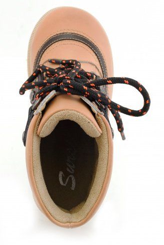 Ботинки осенние бежевые 23-216 фото 3