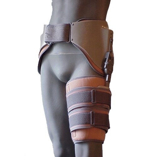 Аппарат на тазобедренный сустав с замковым /регулируемым шарниром (детский/взрослый) АН6-05/АН6-06 фото 1