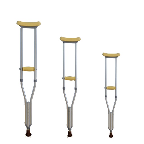 Костыли подмышечные алюмин. с УПС универсальной длины LK 3010 B (A)  фото 1