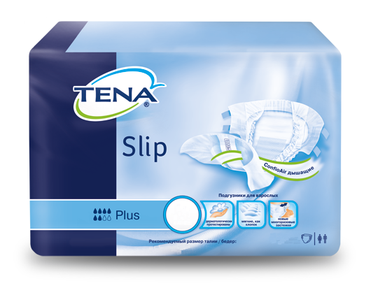 Подгузники для взрослых TENA СЛИП ПЛЮС фото 1