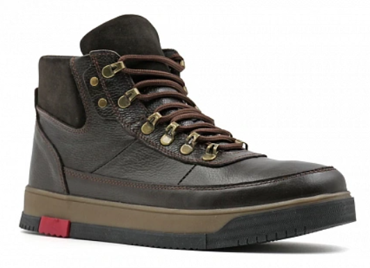 Кроссовки ортопедические мужские Ортомода 92567-Х-102 кожаные увеличенной полноты фото 1