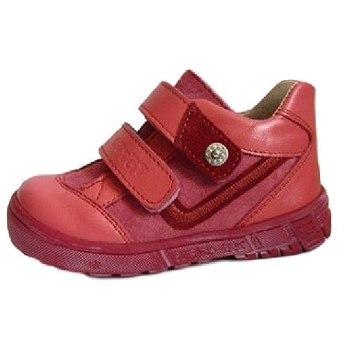 Полуботинки  грейпфрут/красный 110-КП-236,246,186 фото 1