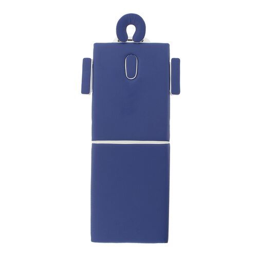 Массажный стол складной Med-mos JFAL01A (2-х секционный) алюминиевая рама, двуцветный, ложе 185х70 фото 10