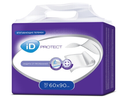 Впитывающие простыни ID Protect 60*90, №30 фото 1