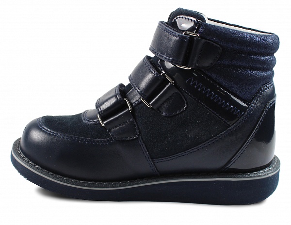 Ботинки осенние синие  23-257 фото 5