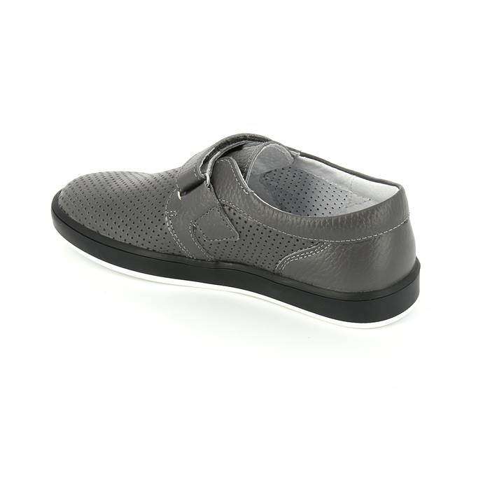 Полуботинки школьные для мальчика 30024-КП-721 (серый) фото 2