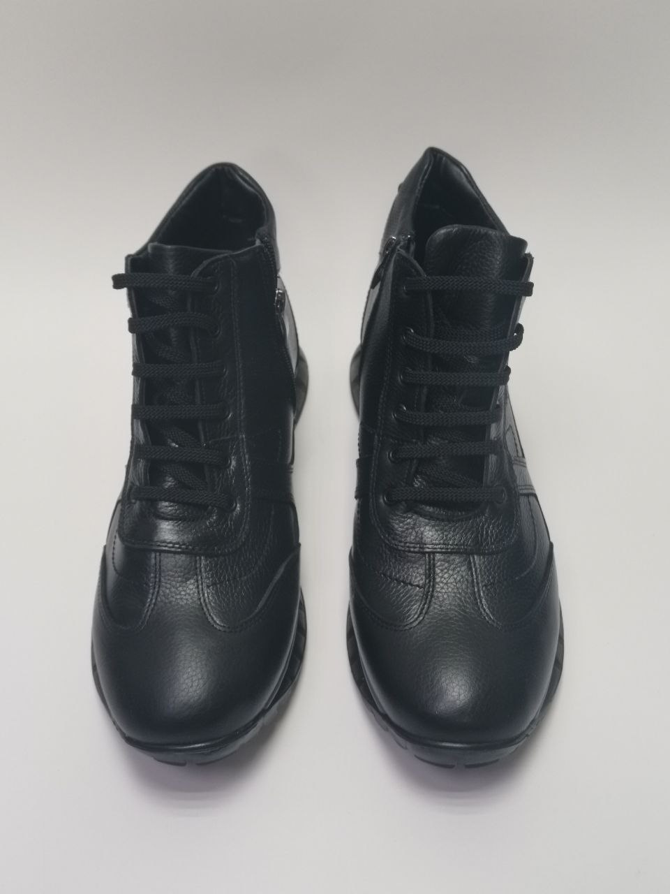 Ботинки ортопедические мужские демисезонные Ортомода 92460-Х-101 черные увеличенной полноты фото 6