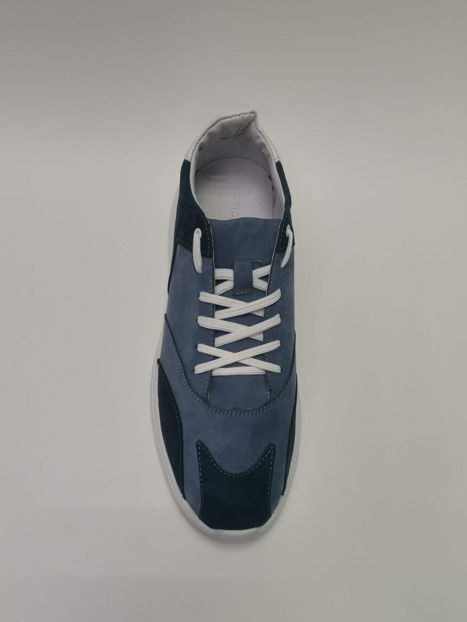 Обувь ортопедическая сложная кроссовки мужские цв.голубой 97239-С-017 фото 7